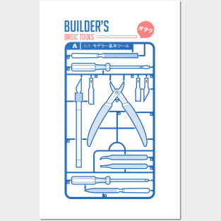 Builder's Basic Tools Posters and Art